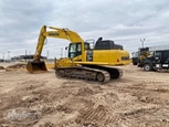 Used Excavator,Back of used Komatsu Excavator,Side of used Excavator,Front of used Excavator